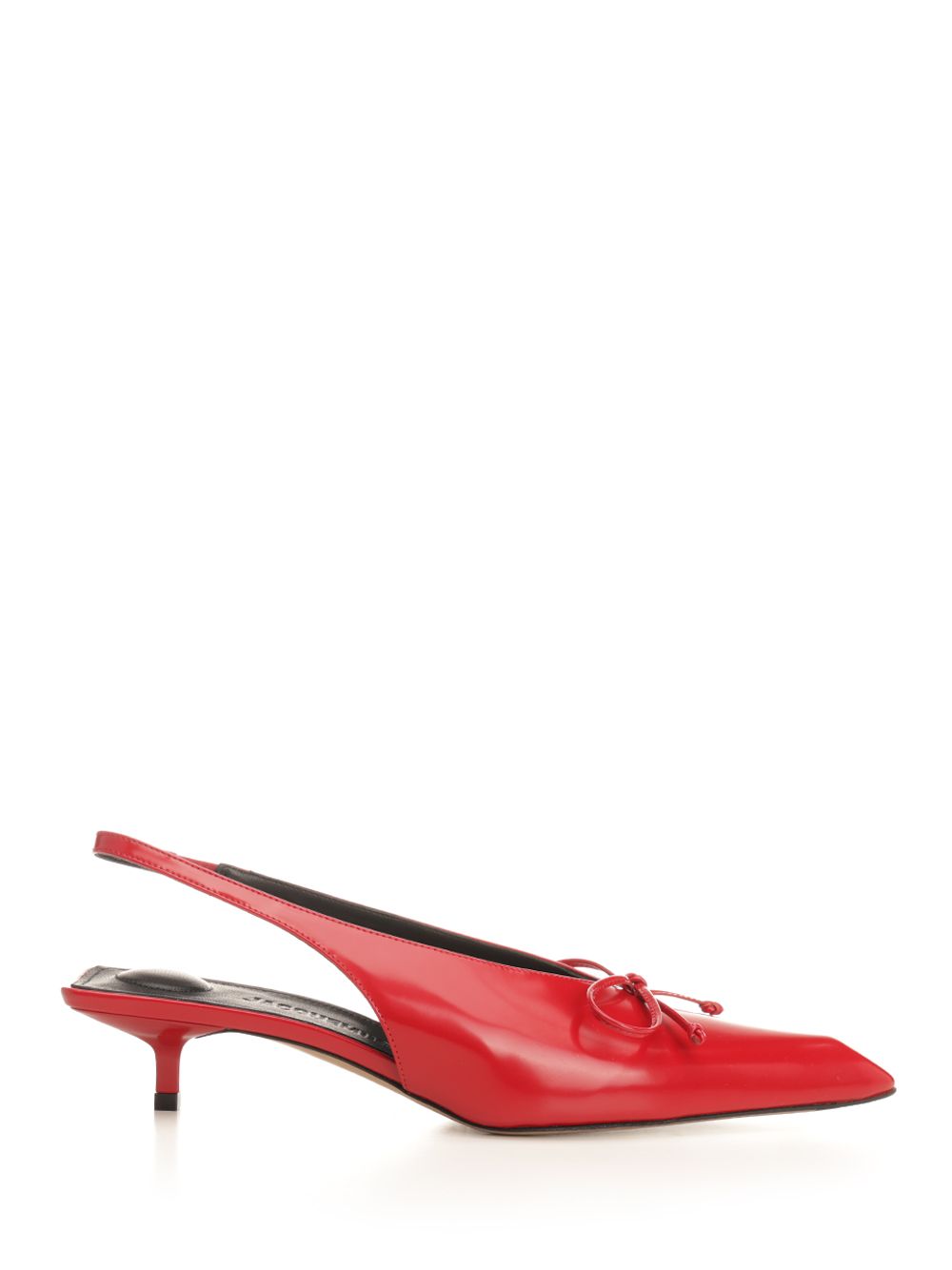 Jacquemus Cubisto Decollete - Rosso | cdfff8f96bd2f02843387a353e5aa9cc7181d06d