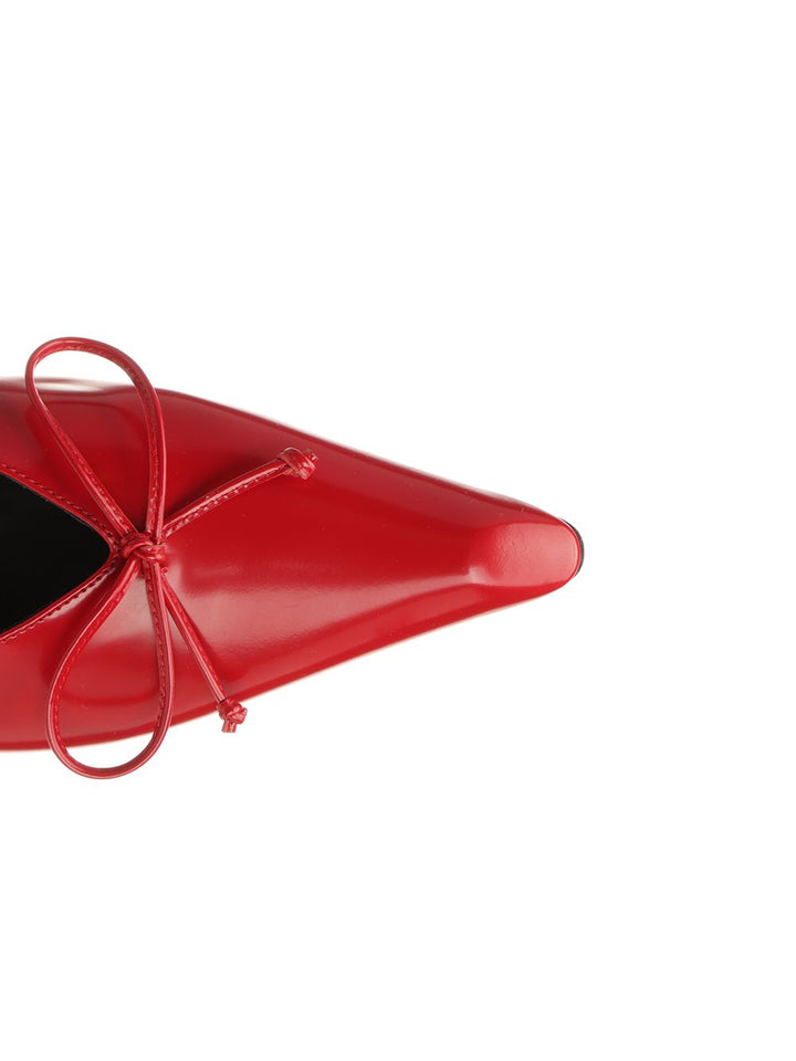 Jacquemus Cubisto Decollete - Rosso | e5fd0f8779bf8ec65b31ec3b8f2c996006dbd342