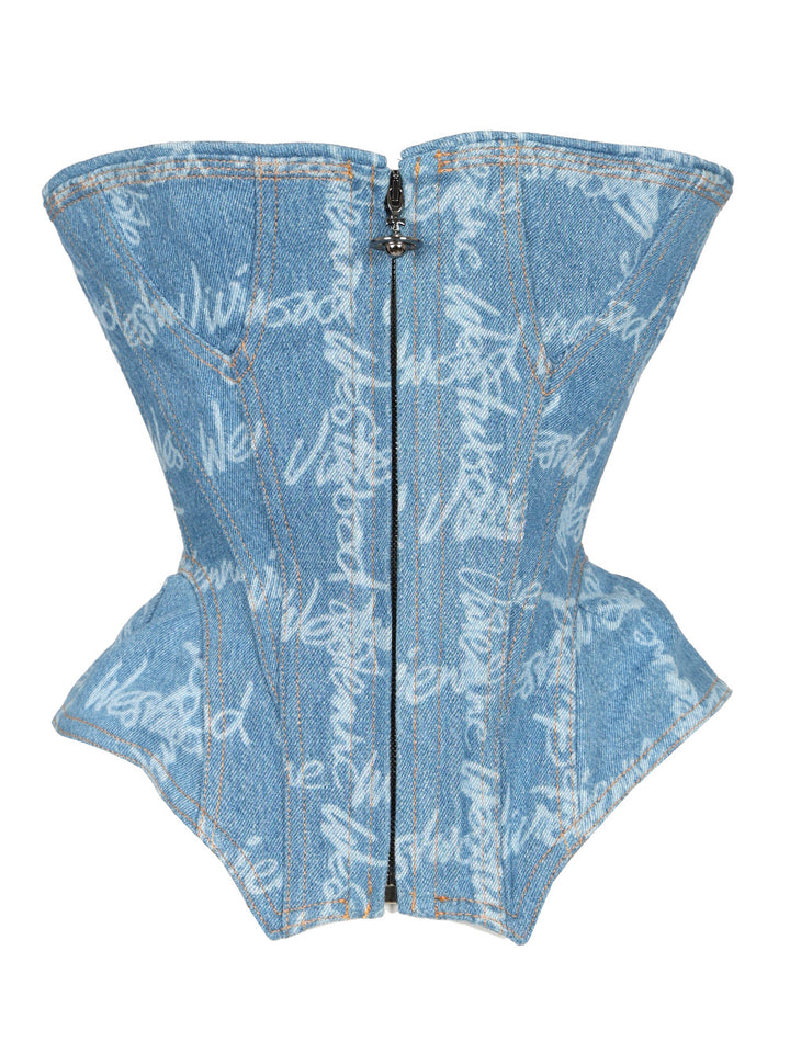 Vivienne Westwood Cobrax Top - Blu | c448c1b258c07faa3a2dbd427397361cbb932dd3