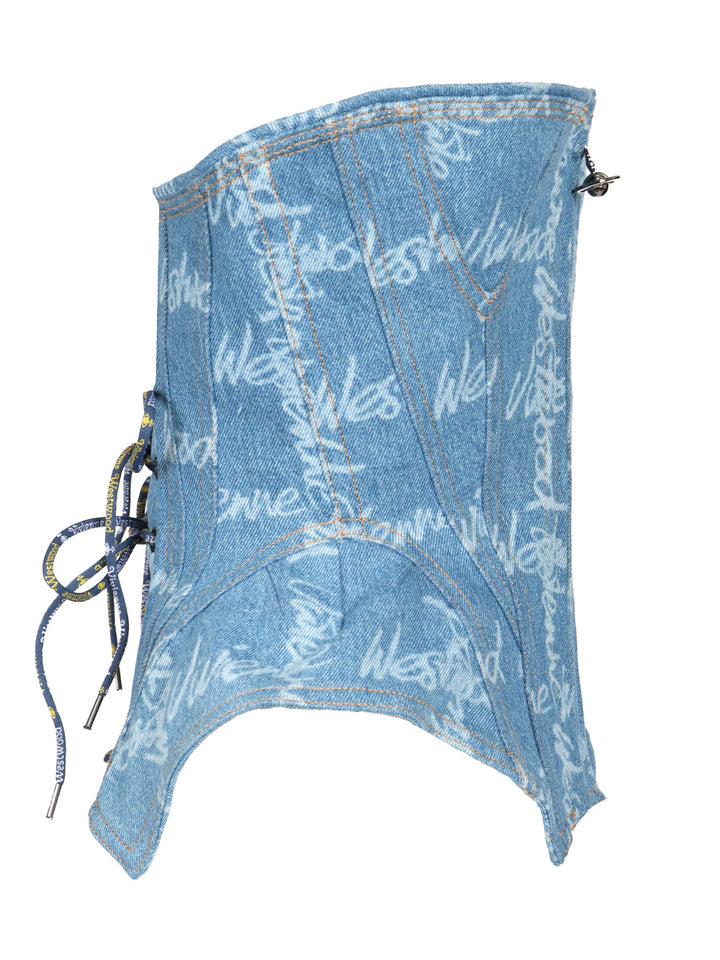Vivienne Westwood Cobrax Top - Blu | ddee020f865d9a059eca398be00be921e75bc750