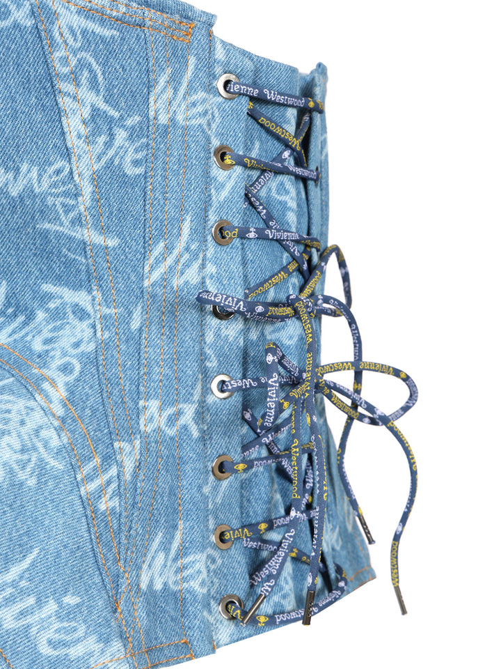 Vivienne Westwood Cobrax Top - Blu | 81dfcfdd8692dfd364d0601a2316eaf1eea8c715