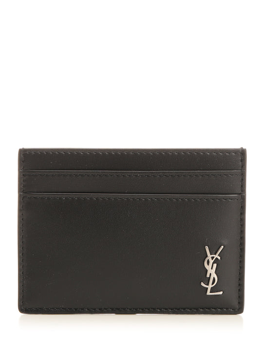 Tiny Cassandre Card Holder Wallets Nero