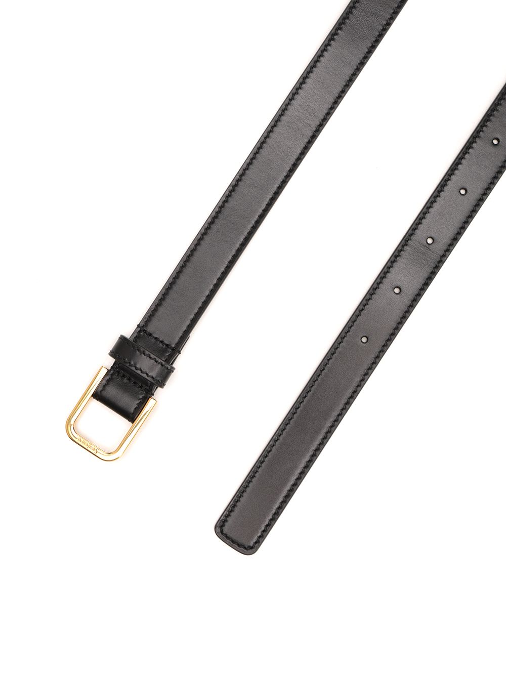 Saint Laurent Minimalist Smooth Leather Belt Cinture - Nero | b424db03676276d4503892206c2f9d514b2bad8b