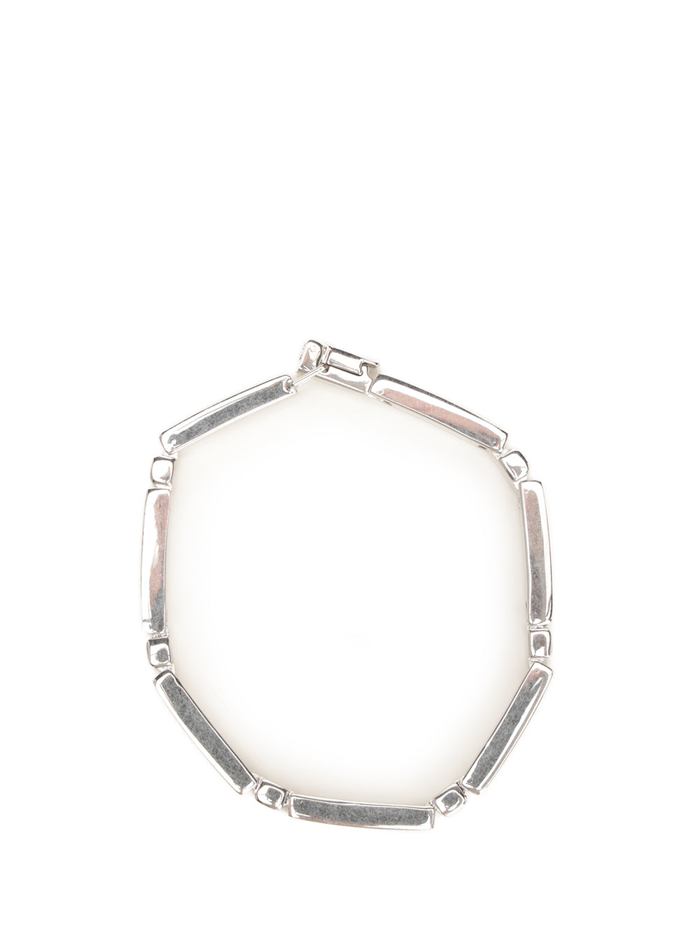 Saint Laurent Bracelet With Metal Bars Gioielli - Silver | 85c524e06b389302efe0330c4a37d83ff3674e7f