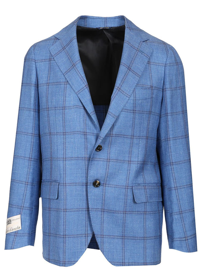 Al Duca D'Aosta Single-Breasted Jacket Giacche - Blu | 59943df24b6288817c6fd71e4267f5db6631344b