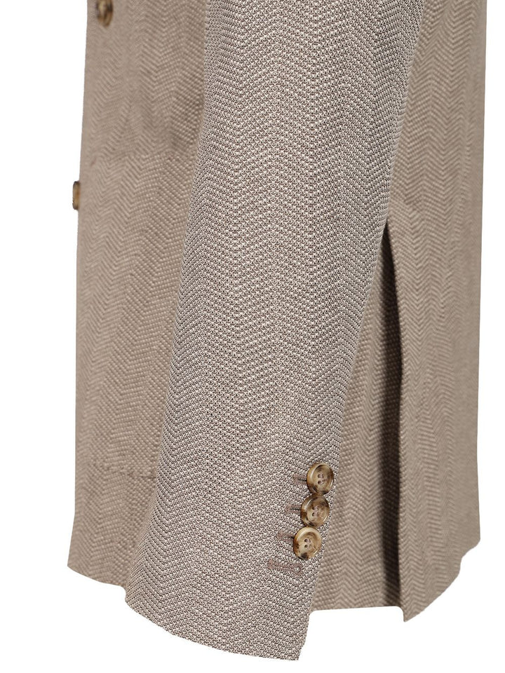 Al Duca D'Aosta Unlined Double-Breasted Jacket Giacche - Marrone | c79eba8dcd506df3509003248aeb29e893933775