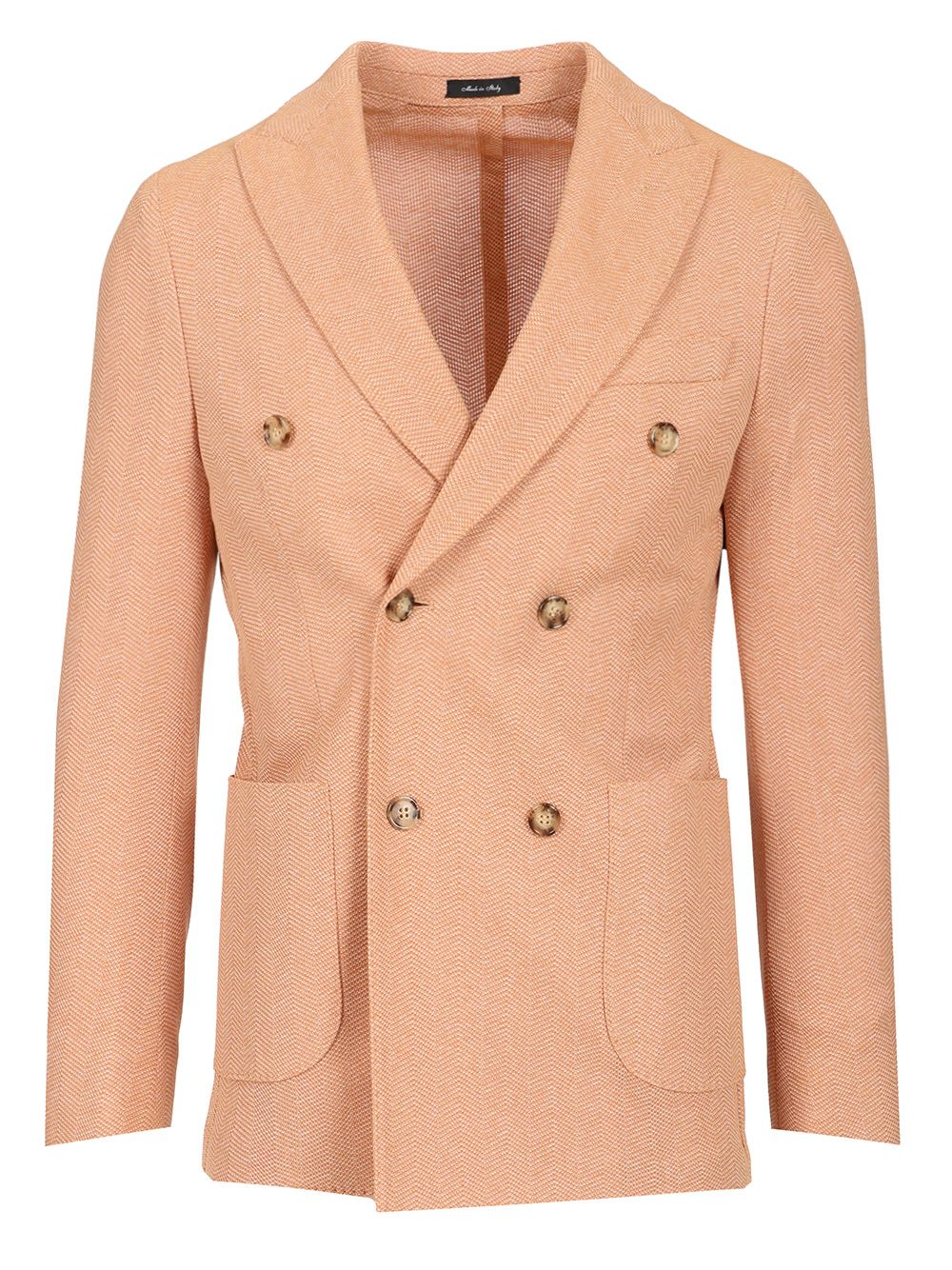 Al Duca D'Aosta Unlined Double-Breasted Jacket Giacche - Arancione | 4a89efabe73f903b6af657f1c87e24742029904f