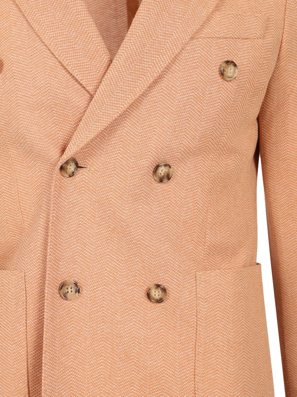 Al Duca D'Aosta Unlined Double-Breasted Jacket Giacche - Arancione | cc76f566542d25db0ef1461c49dc07654be4c786