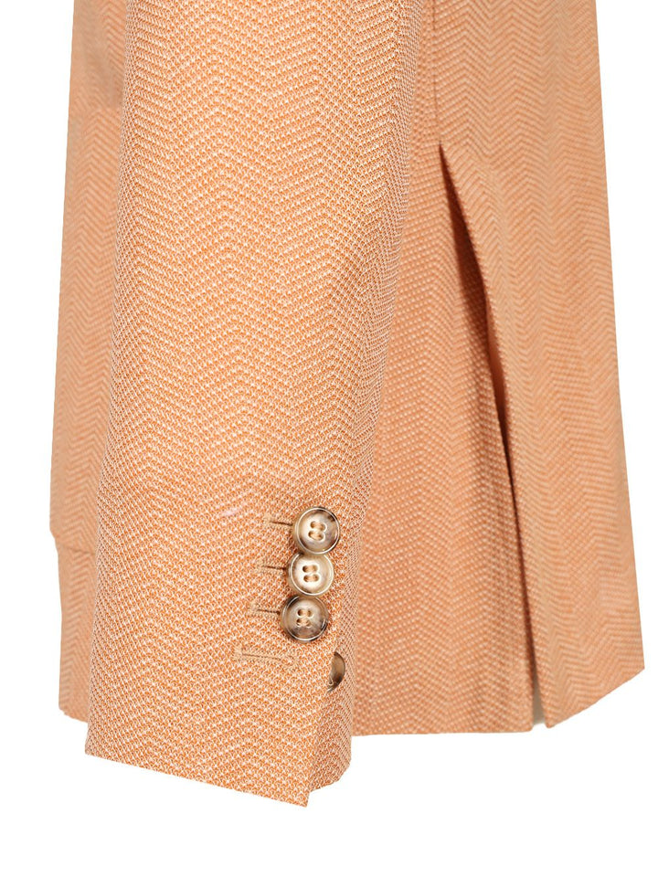 Al Duca D'Aosta Unlined Double-Breasted Jacket Giacche - Arancione | 83bfbe29e991554e1538d4e6ebeebdd7d60893e0
