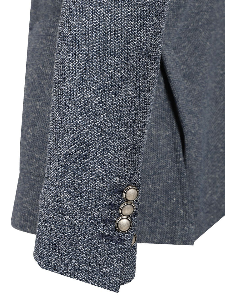 Al Duca D'Aosta Unlined Double-Breasted Jacket Giacche - Blu | e17eba2083394d363e436f2253584b6f85b6f366