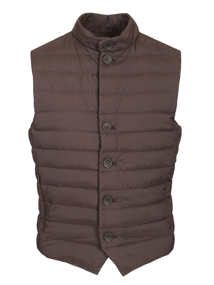 Herno Rain Proof Vest Giacche - Marrone | c686b5e957c7a4056eb9f7cb5feb79792214e615