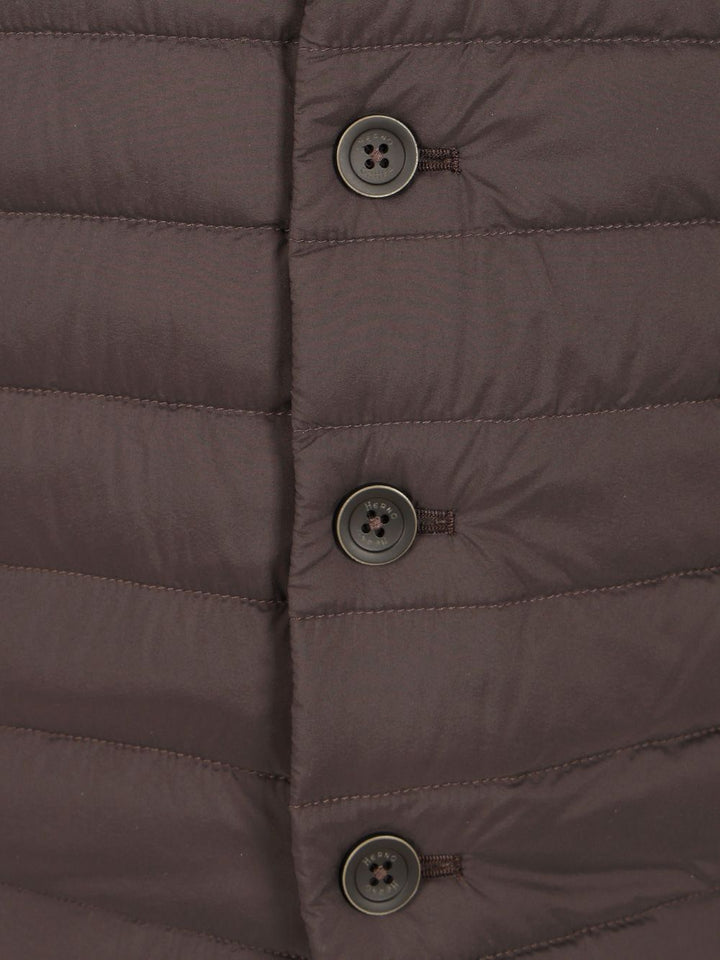 Herno Rain Proof Vest Giacche - Marrone | 47d754c5e4a819f5eb1ca52cebd0febeeaba95ff