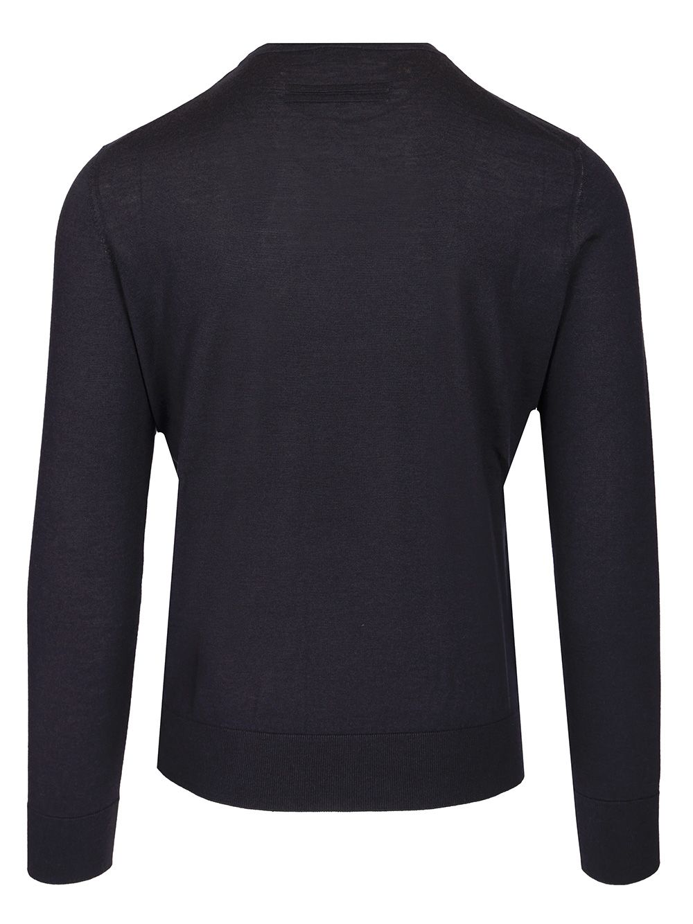 Ermenegildo Zegna Cashmere And Silk Crewneck Sweater Knitwear - Blu | 46f5265b01f890caf165bee15f2975632b5350ea
