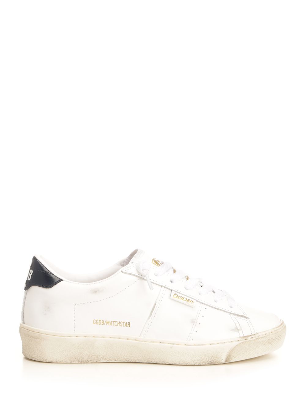 Golden Goose Deluxe Brand Matchstar Sneakers - Bianco | 1801a5645560096851e1ba4534a29c7d1ef2d891