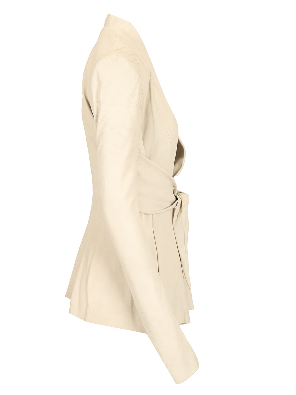 Rick Owens Suede Nappa Jacket Giacche - Bianco | e2220d68feaaf1821e7bd6b1fb243eba56d81fc3