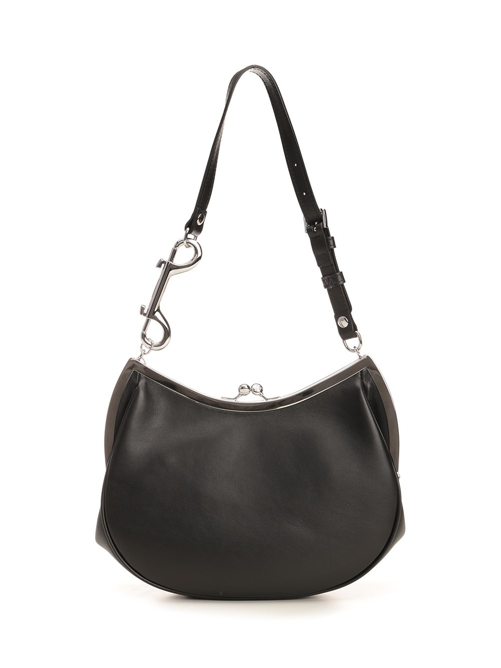 Vivienne Westwood Charm Frame Shoulder Bags - Nero | acd5df34779c8532d5e62865e72b71ccfe8829f5