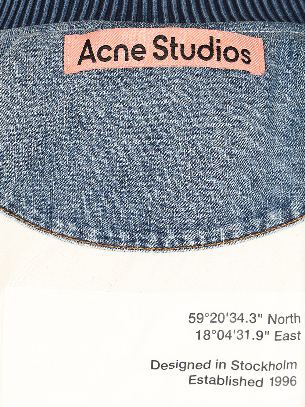 Acne Studios Denim Bomb Jacket With Camo Details Giacche - Marrone | dba17ed0bdb84a7d00b89035c7781e98878254e8