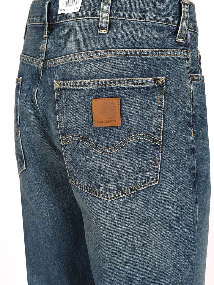 Carhartt Wip Marlow Jeans - Blu | ae14bddaea725ff9dad2f64bc898b87c63dc7864