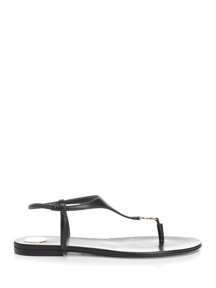 Saint Laurent Cassandra Sandali - Nero | 9e6db162413591e5c2dfad2eae7a71a6fd5f101f