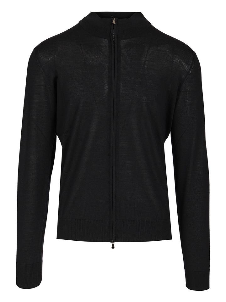 Filippo De Laurentiis Fullzip Cardigan Knitwear - Blu | a98fcfd04dac14d29de1dab13edd560809e27496