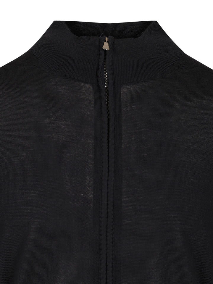 Filippo De Laurentiis Fullzip Cardigan Knitwear - Blu | 42d6d5e733a1a46a2e63cfc584c933b44b5b4611