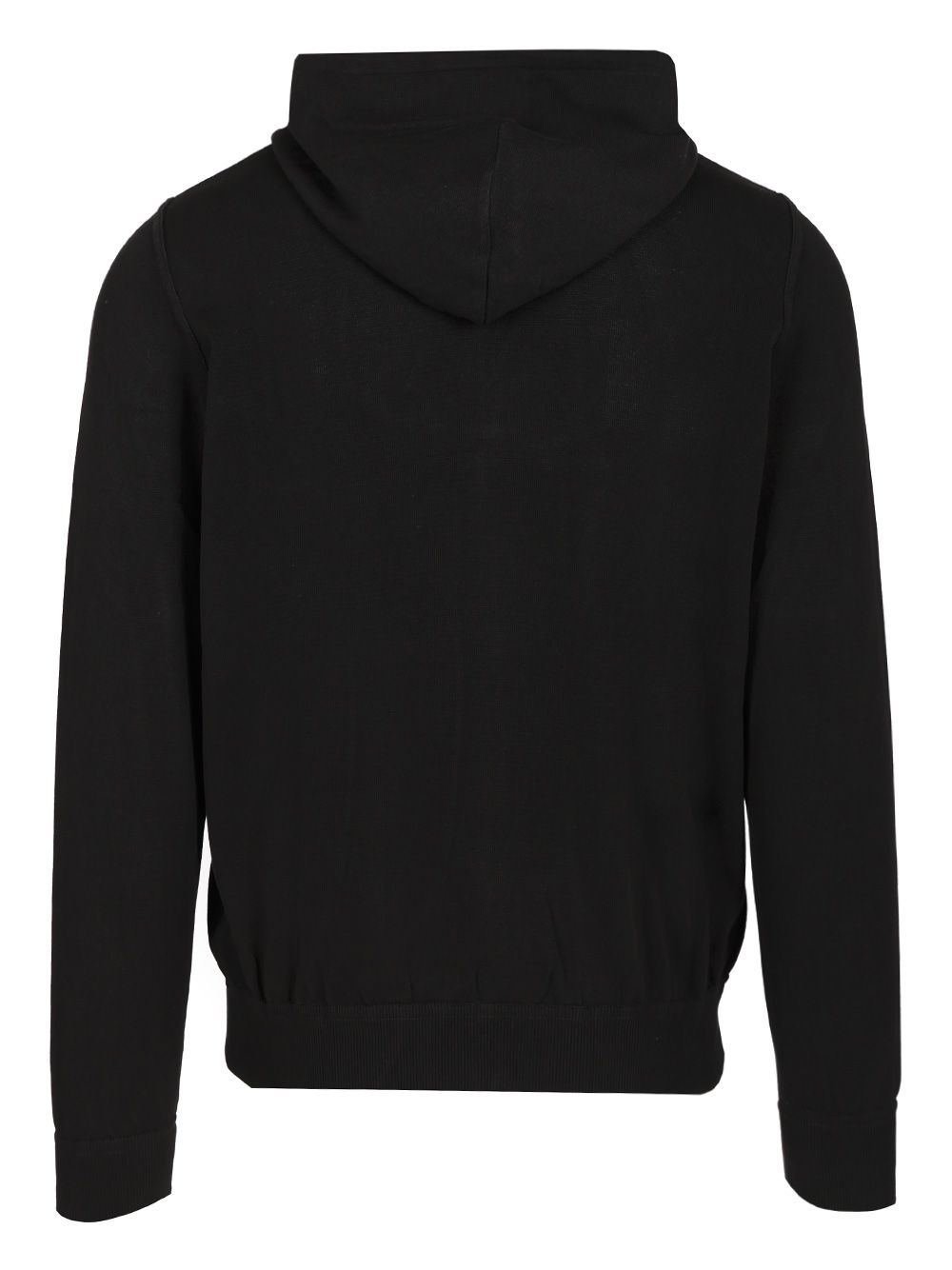 Al Duca D'Aosta Black Cotton Sweatshirt Knitwear - Nero | bc18c2dfcf369a23f582597563831bd1c295224e