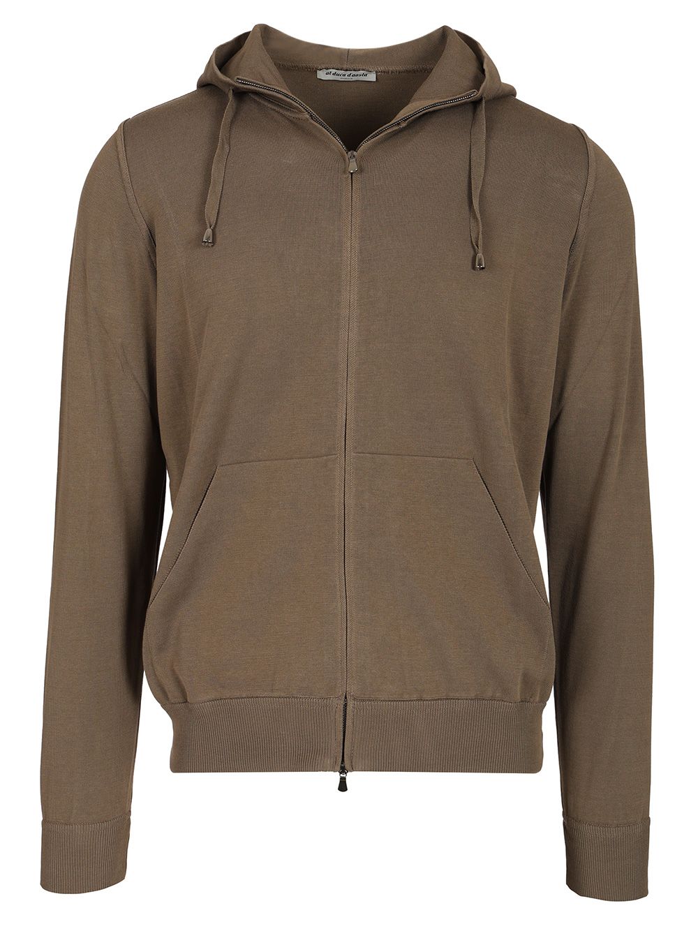 Al Duca D'Aosta Brown Cotton Sweatshirt Knitwear - Marrone | 27ea5b883ae256783ac1ef55e33dc3978ef09652