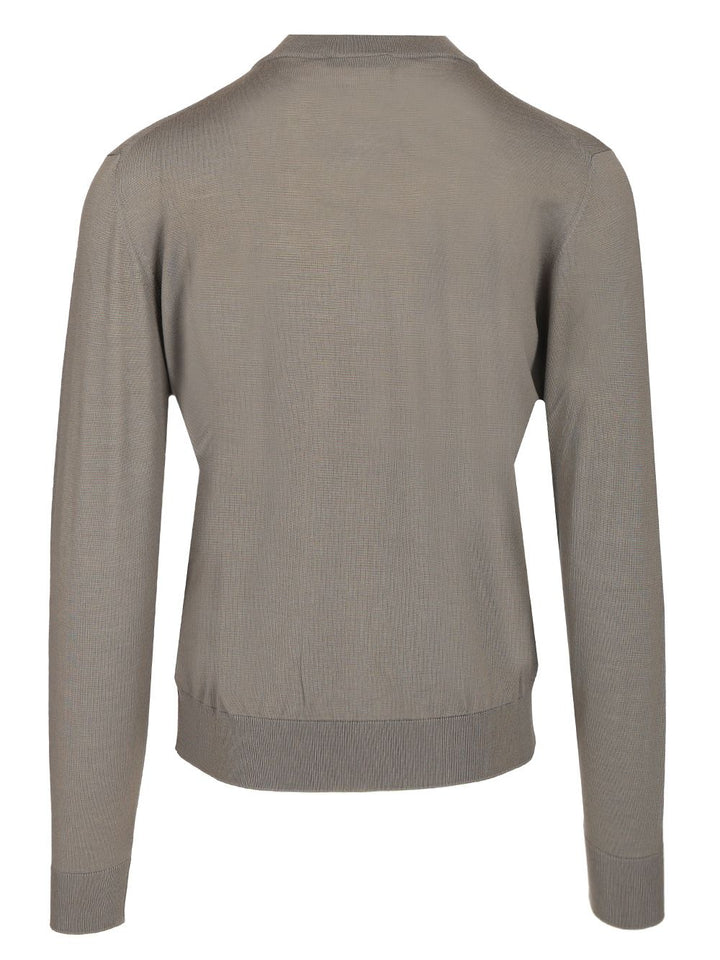 Al Duca D'Aosta Fullzip Cardigan Knitwear - Grey | ae30087cf88a6d76a1ffadf951c095d9c8e10712