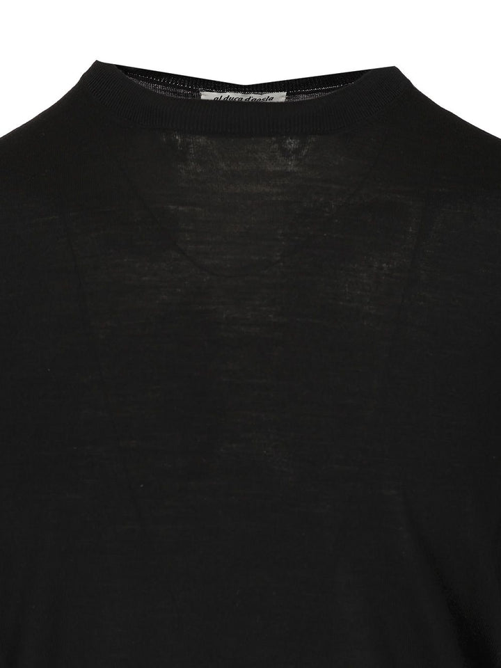 Filippo De Laurentiis Super 180s Wool  Sweater Knitwear - Nero | 452d22079d6bae2b20d51c5c107d3a766bf81a91
