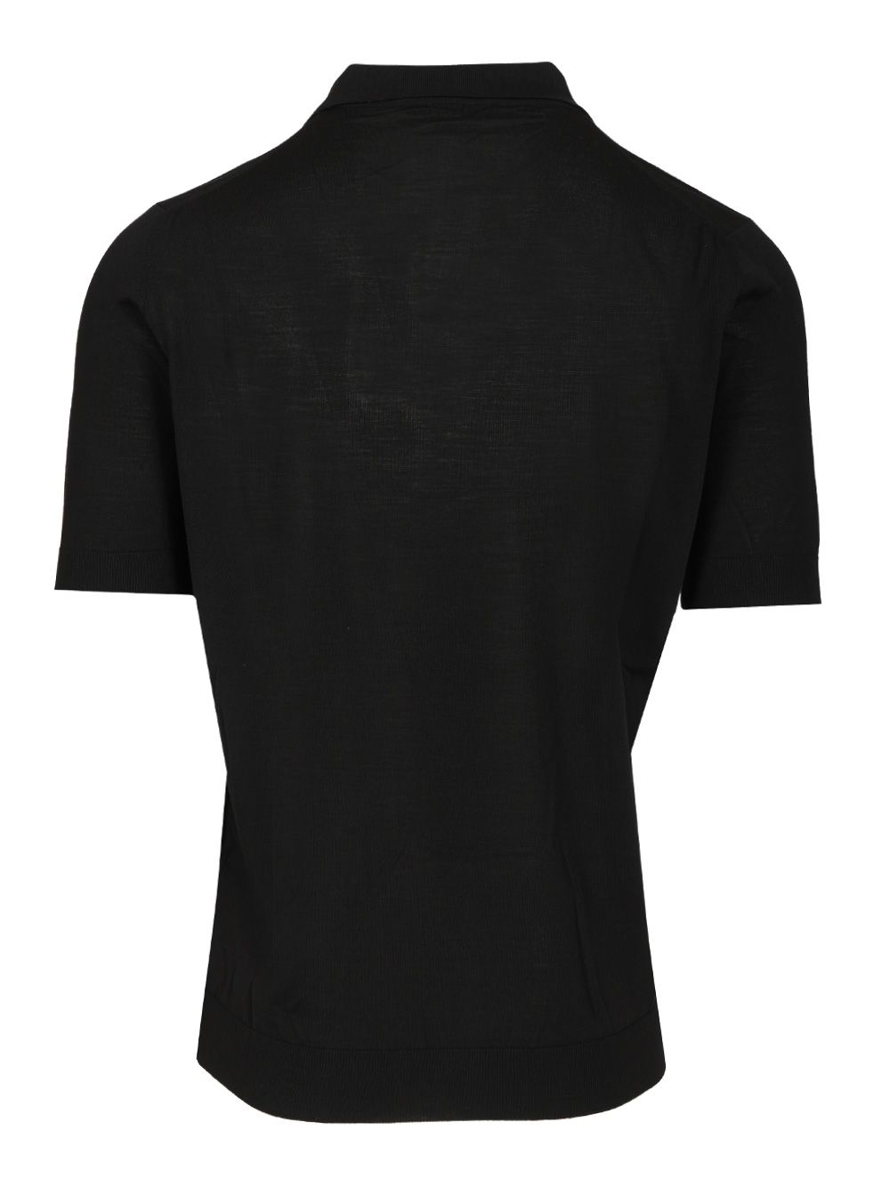Filippo De Laurentiis Wool Polo shirt - Nero | 8e23b0dd6b75131cb6933a0fe58fafa6588f5609