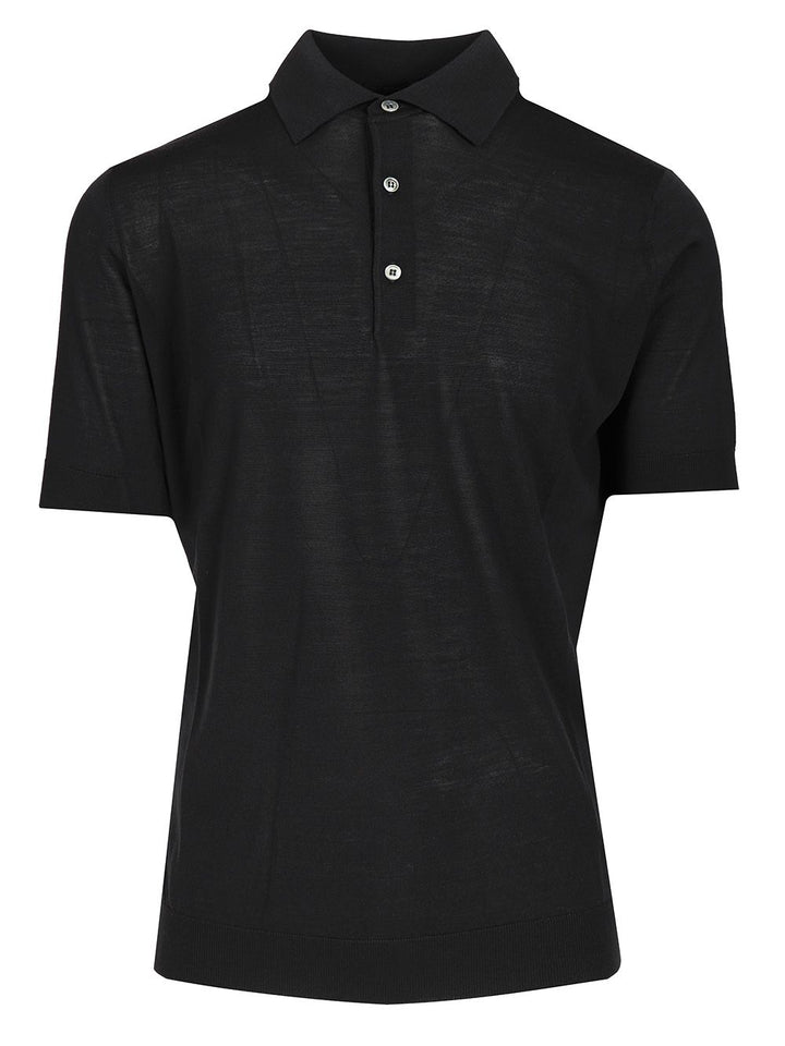 Filippo De Laurentiis Wool Polo shirt - Blu | 864c8d4062639ca1bf791f8250e7476d9838d200