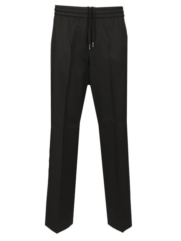 Golden Goose Deluxe Brand Wool Jogging Trousers - Nero | c623df88e0126bf3e5a8e7ae89c1cb0fb2ab621b
