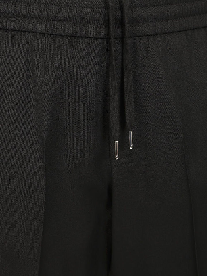 Golden Goose Deluxe Brand Wool Jogging Trousers - Nero | 97b9ae3f8d531205d1b8eae391aa0c8bfd159929
