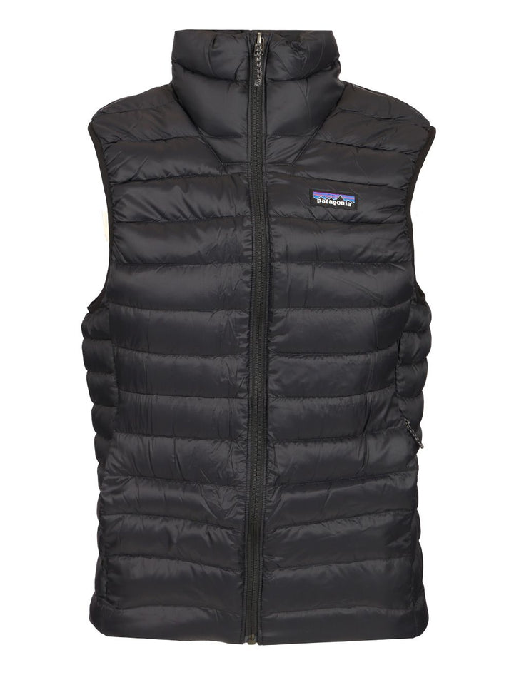 Patagonia Sleeveless Drawstring Down Jacket Coats - Nero | e2e31d47d690dd80822a244ee1c3333a28618545
