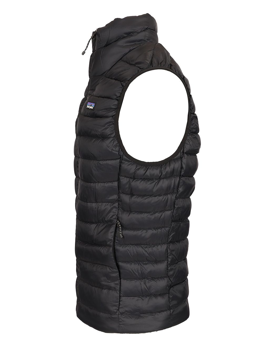 Patagonia Sleeveless Drawstring Down Jacket Coats - Nero | 6493074ff799ff14ee53ec3212212bcad075dc4f