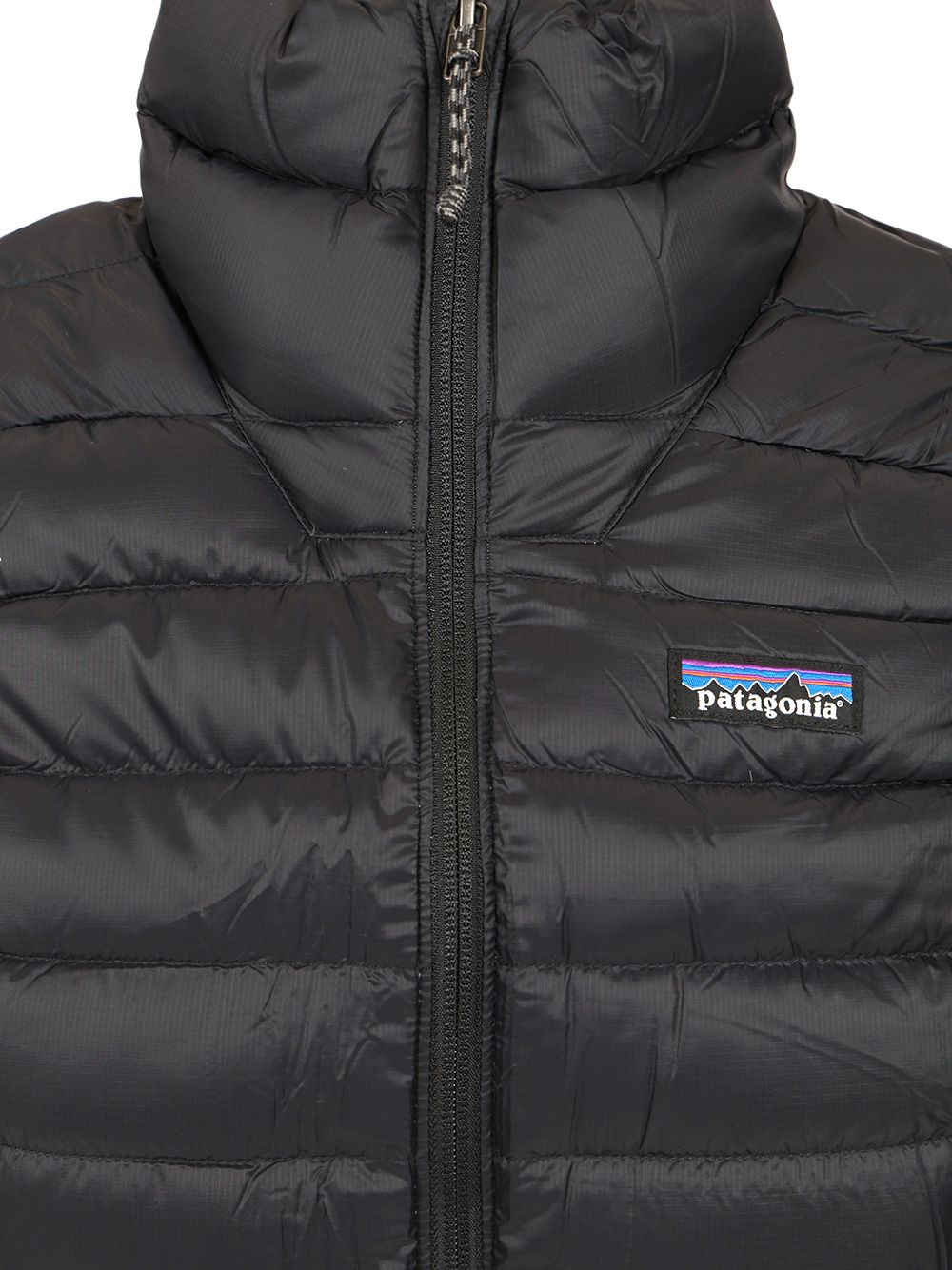 Patagonia Sleeveless Drawstring Down Jacket Coats - Nero | 1ae9bbb545ed340af88b994b305bd51d2f6d7ab1