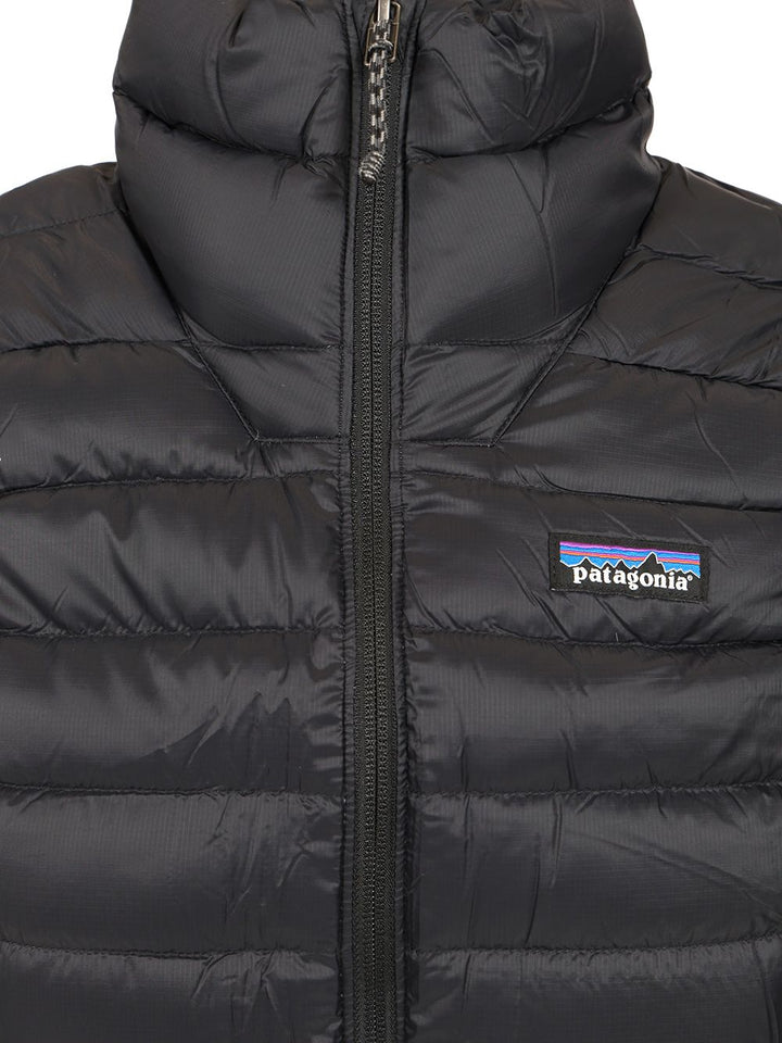 Patagonia Sleeveless Drawstring Down Jacket Coats - Nero | 1ae9bbb545ed340af88b994b305bd51d2f6d7ab1