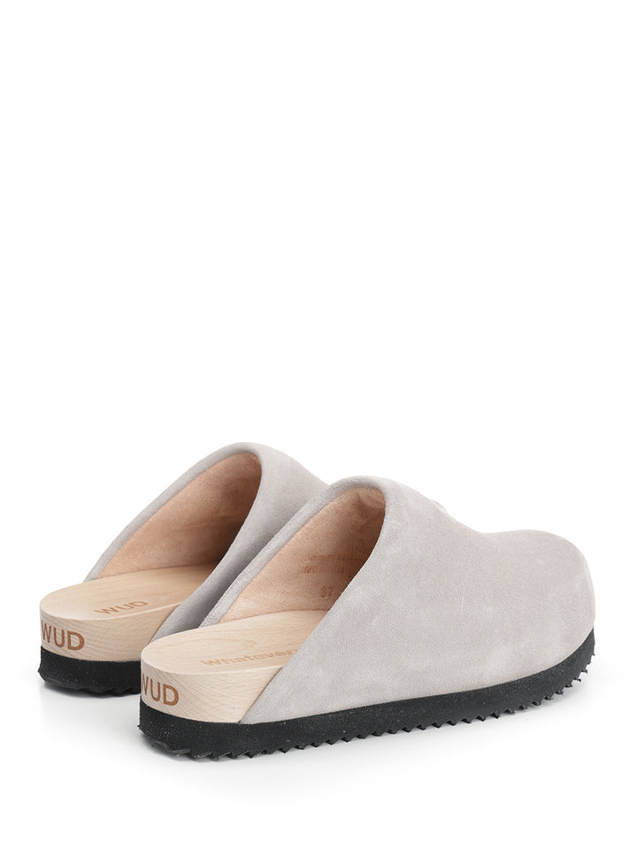 Wud Suede Clogs Sandali - Grey | 2489c097feadf71cfe4e0998cfa88ef27975377e