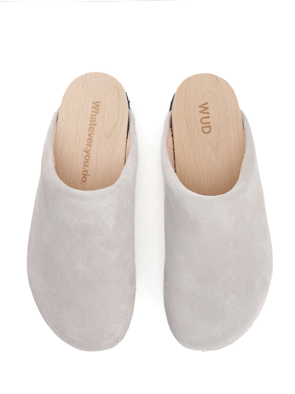 Wud Suede Clogs Sandali - Grey | 923a2bce3d4a55654aa50c797551f5bd060b9359
