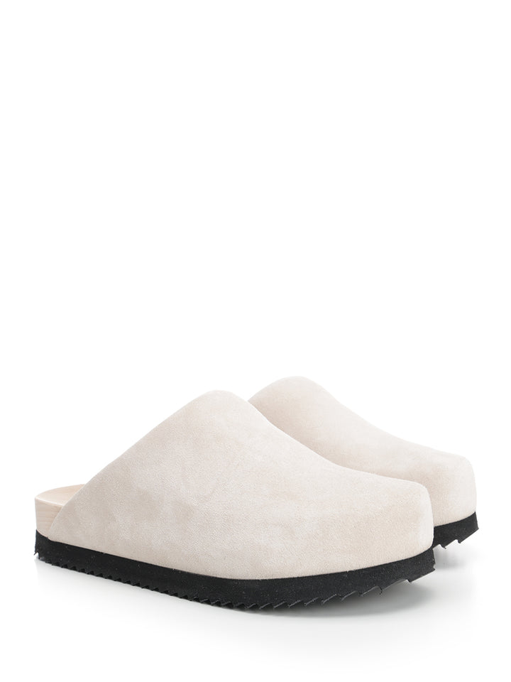 Wud Suede Clogs Sandali - Beige | 2d39730120ae7cd16bd20cb064aee47b9f3c38cf