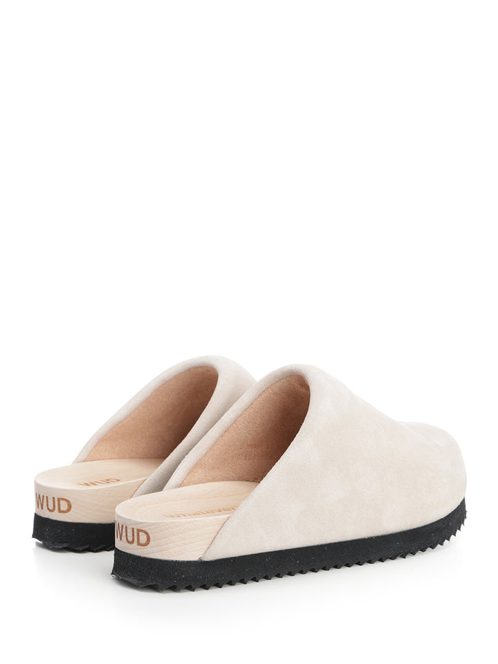 Wud Suede Clogs Sandali - Beige | 30503df6eaf0b5a0872cee61d84189465c8bb88b