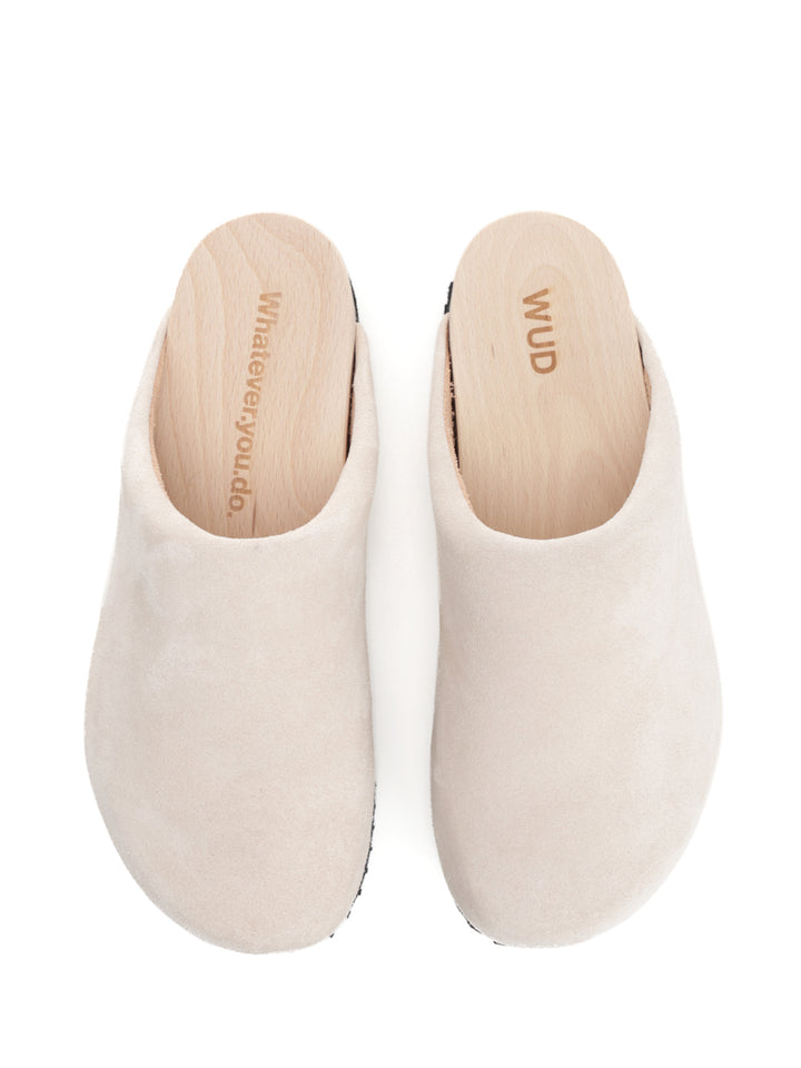 Wud Suede Clogs Sandali - Beige | ce83f12f0036eca1ed163917bff73ce98e97f52f