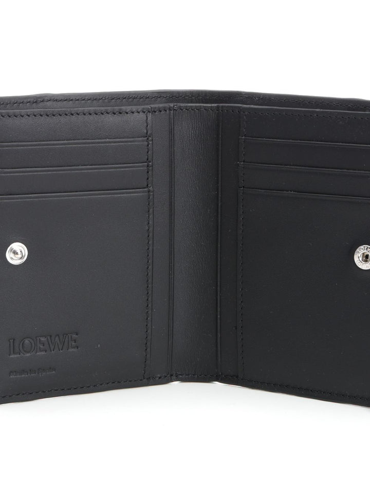 Loewe Compact “Puzzle” Wallet Wallets - Nero | f81149fde3bbfc7bf4a16de8f0c7fe51b51956af