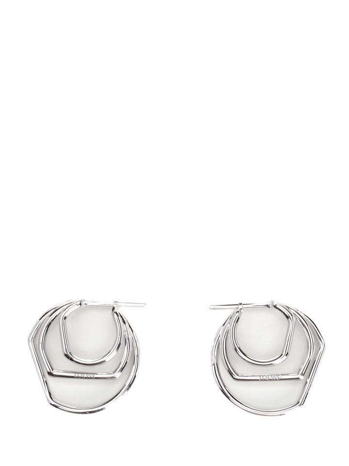 Loewe Hoop Earrings Gioielli - Silver | 344edc1237680b6275108f4bea623b6eb4f7bcbb