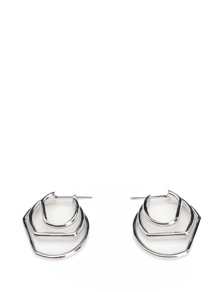 Loewe Hoop Earrings Gioielli - Silver | 6c364b943d1b91e70c4af34781cb80502ab043bf