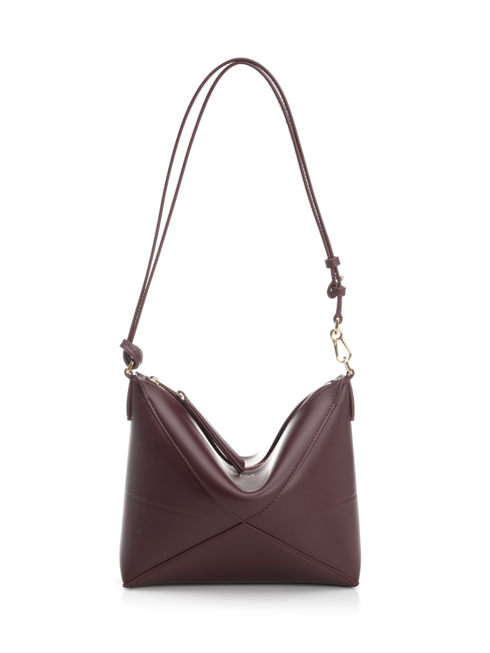 Loewe Puzzle Fold Clutch Small leather goods - Bordeaux | f067c7ffb9fdf204752755fa306de96b51f76f6e