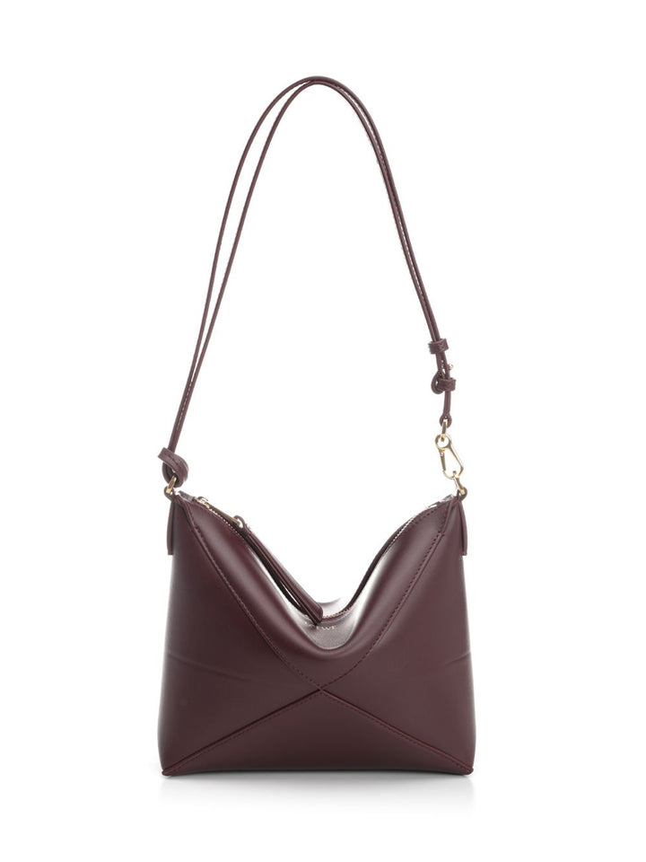 Loewe Puzzle Fold Clutch Small leather goods - Bordeaux | f067c7ffb9fdf204752755fa306de96b51f76f6e