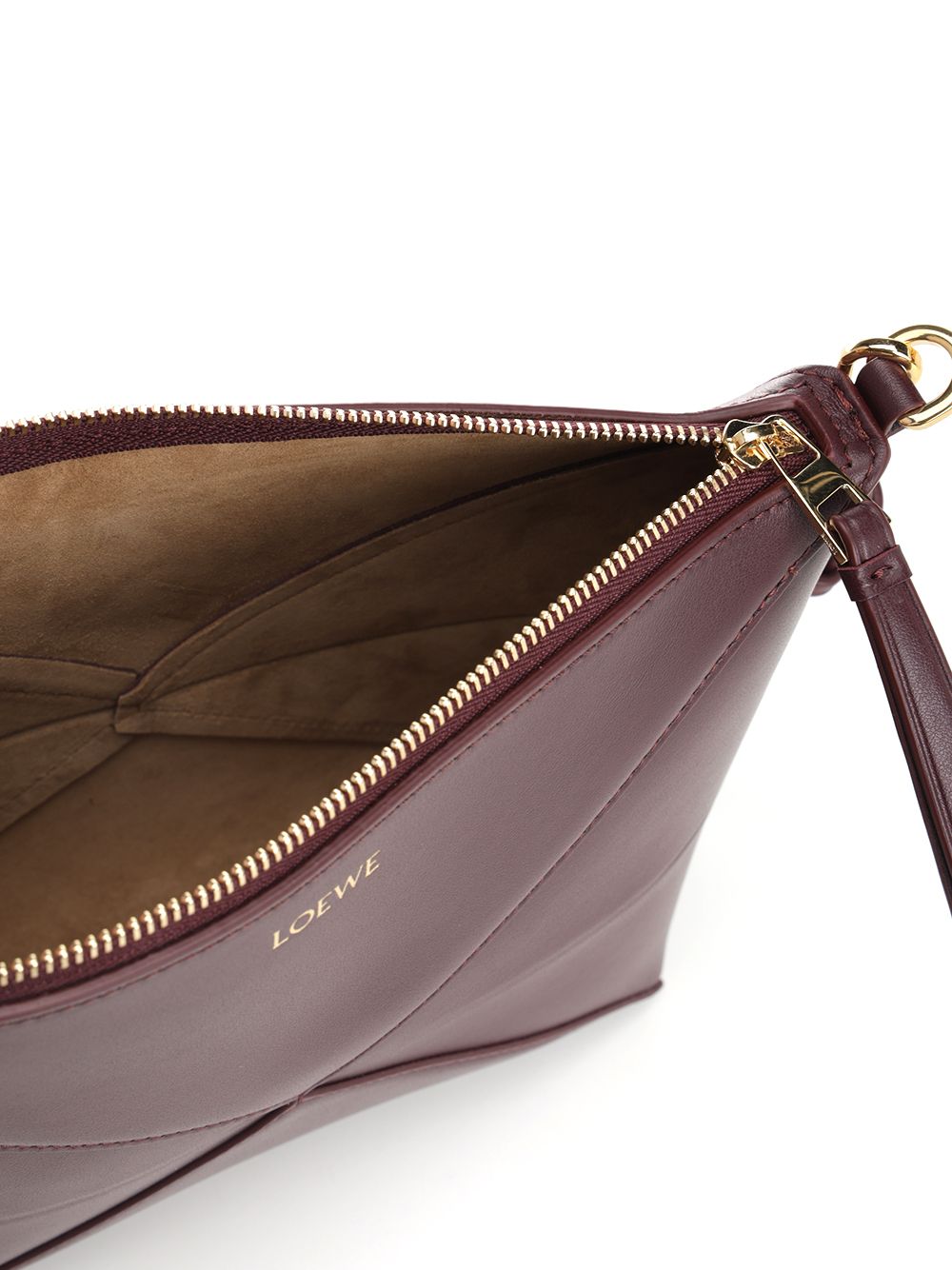 Loewe Puzzle Fold Clutch Small leather goods - Bordeaux | 528c698f980ef367cb6a1693382ff14e1031d1c8
