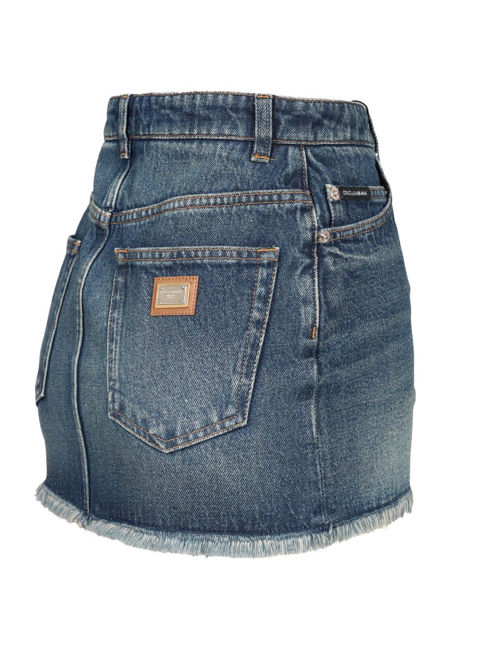 Dolce & Gabbana Denim Mini Skirt Gonne - Blu | 5eceb7b6c243001d70d063ee9ce8261620be58e5
