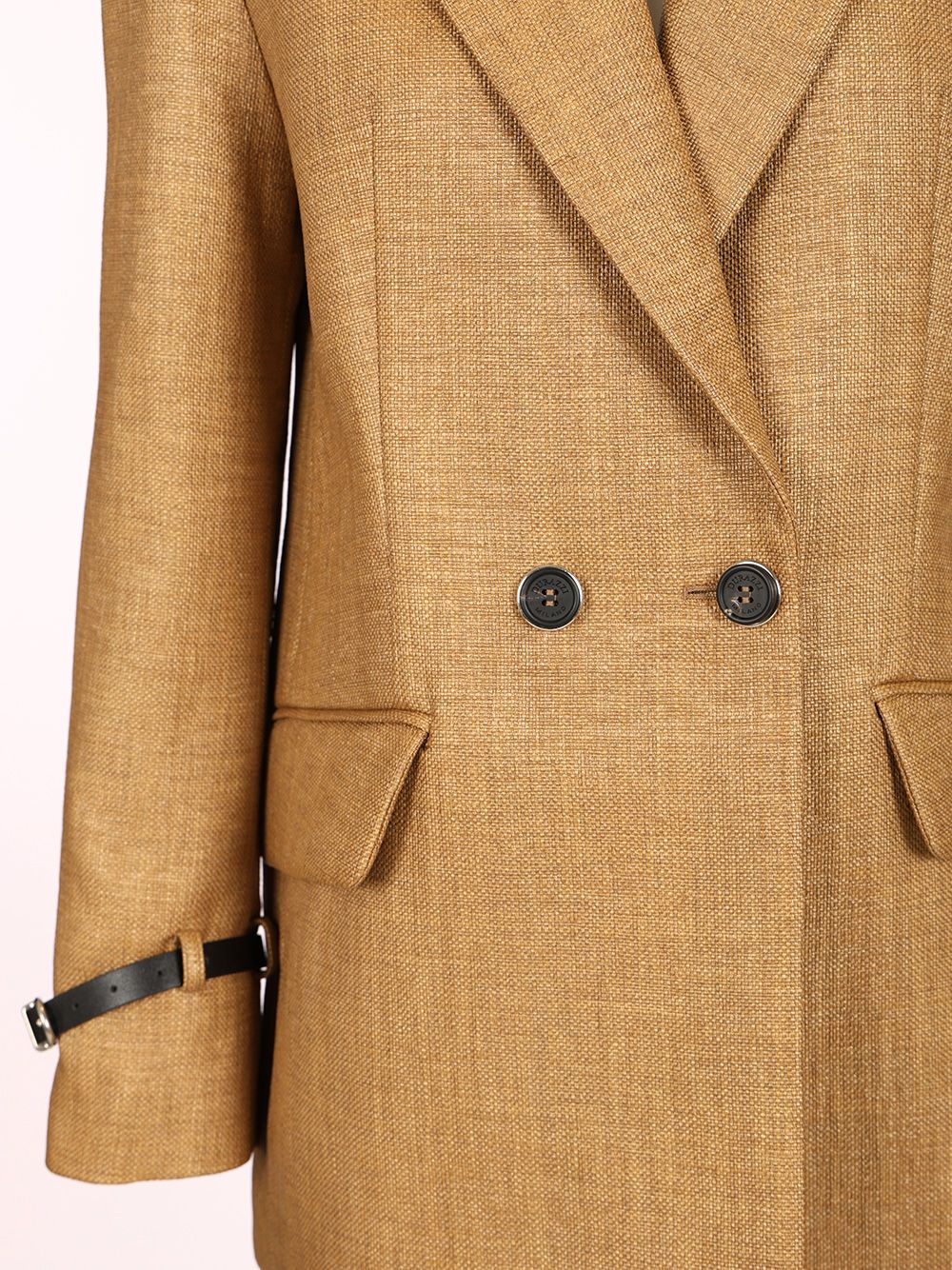 Durazzi Milano Double Breasted Tailored Jacket Giacche - Beige | 56e9dc77056450692364303b9565f9400d2cdb1f